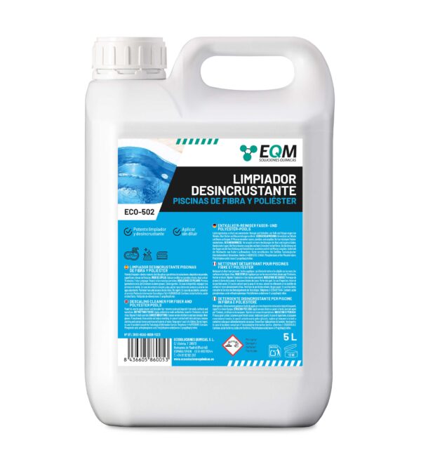 Limpiador Desincrustante Piscinas Poliester/Fibra