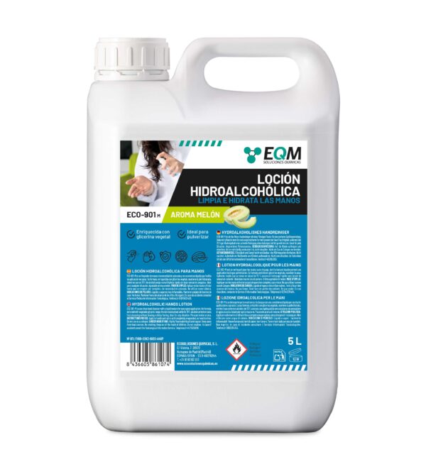 Loción Hidroalcohólica para Manos aroma Melón
